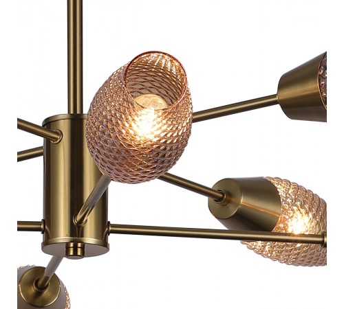 Люстра на штанге Escada 10165/8PL Copper Desire Люстра на штанге Escada 10165/8PL Copper Desire