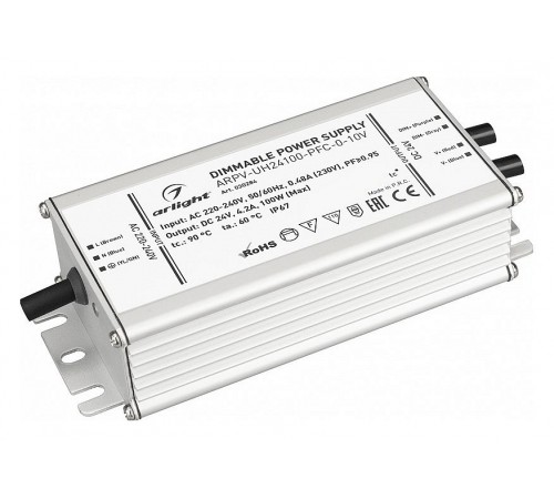 Блок питания с проводом Arlight 030284 ARPV-UH Блок питания с проводом Arlight 030284 ARPV-UH
