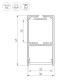 Короб накладной Arlight 036303 SL-LINE