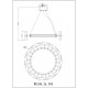 Подвесной светильник Wertmark WE159.24.303 Nicola