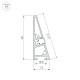 Профиль для плинтусов Arlight 052398 PLINTUS