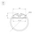 Профиль накладной Arlight 023860 Round
