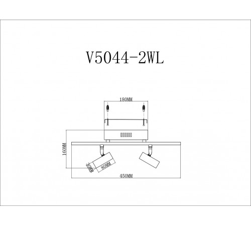 Спот Moderli V5044-2WL Right Спот Moderli V5044-2WL Right