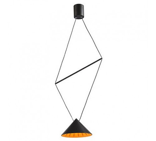 Подвесной светильник Italline IT03-1430 black/orange IT03-1429