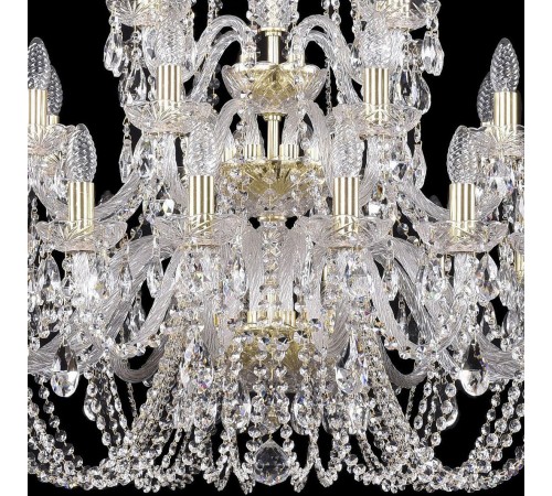 Подвесная люстра Bohemia Ivele Crystal 1402/16+8+4/300/h-123/3d/G 1402 Подвесная люстра Bohemia Ivele Crystal 1402/16+8+4/300/h-123/3d/G 1402