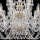 Подвесная люстра Bohemia Ivele Crystal 1402/16+8+4/300/h-123/3d/G 1402