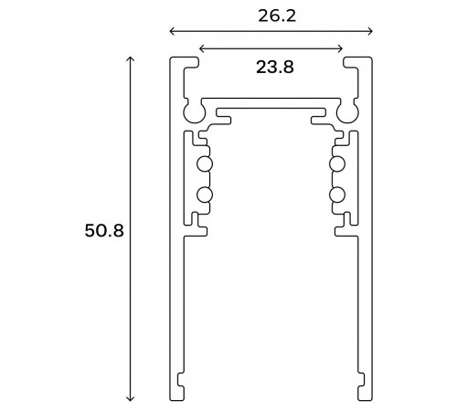 Трек накладной Hesby Lighting HSBL_0170 ElDeko Трек накладной Hesby Lighting HSBL_0170 ElDeko