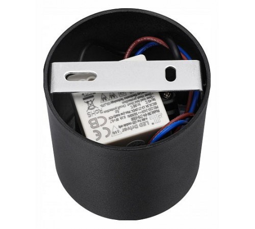 Накладной светильник iLedex Technical 108-7W-D80-3000K-24DG-BK Metrica