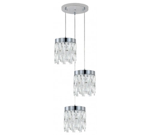 Подвесной светильник Indigo 12029/3P Chrome Anna Подвесной светильник Indigo 12029/3P Chrome Anna
