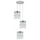 Подвесной светильник Indigo 12029/3P Chrome Anna