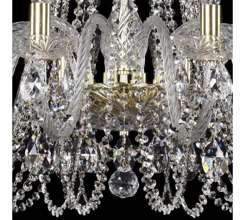 Подвесная люстра Bohemia Ivele Crystal 1402/12/360/G 1402 Подвесная люстра Bohemia Ivele Crystal 1402/12/360/G 1402