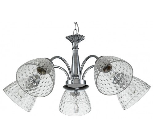 Подвесная люстра Escada 658/5PL Chrome Freesia Подвесная люстра Escada 658/5PL Chrome Freesia