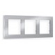 Рамка на 3 поста Ambrella Volt AF550103 Platos Металл