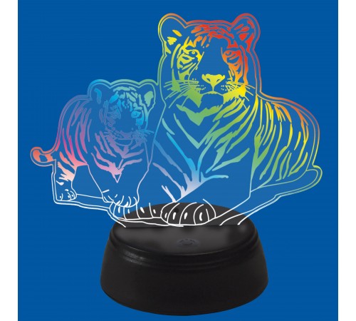 Зверь декоративный ULI-M508 RGB/3AA TIGER FAMILY/BLACK UL-00008403 Зверь декоративный ULI-M508 RGB/3AA TIGER FAMILY/BLACK UL-00008403