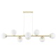 Подвесная люстра LUMINA DECO TP 2002-8 GD Fino