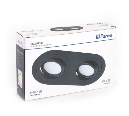 Встраиваемый светильник Feron 48459 DL2812 Встраиваемый светильник Feron 48459 DL2812
