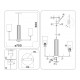 Люстра на штанге Ambrella Light LH56213 HIGH LIGHT