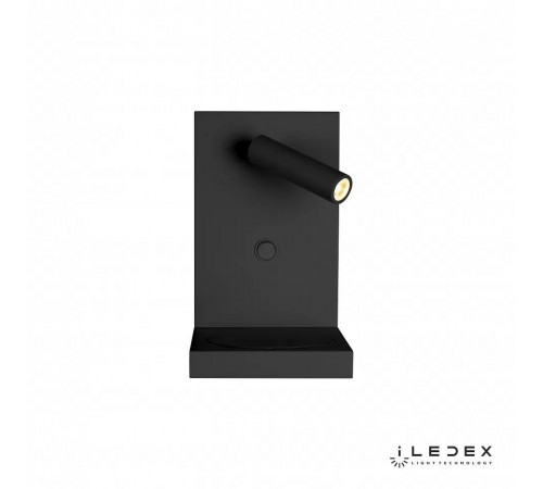 Бра с полкой iLedex 1831A BK iCharge Бра с полкой iLedex 1831A BK iCharge