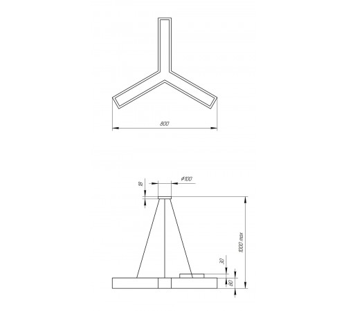 Подвесной светильник Эра Б0050568 Igrek
