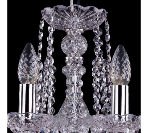Подвесная люстра Bohemia Ivele Crystal 1402/8/160/Ni 1402 Подвесная люстра Bohemia Ivele Crystal 1402/8/160/Ni 1402