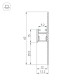 Профиль для плинтусов Arlight 038550 ARH-PLINTUS