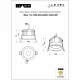 Встраиваемый светильник iLedex Technical 112-12W-D80-4000K-24DG-WH Mars