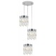 Подвесной светильник Indigo 12029/3P Chrome Anna