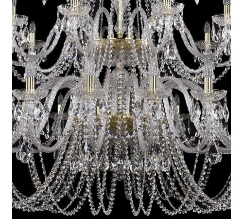 Подвесная люстра Bohemia Ivele Crystal 1402/20+10+5/530/XL-206/3d/G 1402 Подвесная люстра Bohemia Ivele Crystal 1402/20+10+5/530/XL-206/3d/G 1402