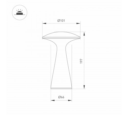 Настольная лампа декоративная Arlight 044361 SP-COLLADA Настольная лампа декоративная Arlight 044361 SP-COLLADA