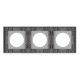 Рамка на 3 поста Arlight 43840 GLARE