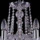 Подвесная люстра Bohemia Ivele Crystal 1402/10/240/Ni/Leafs 1402