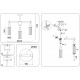 Люстра на штанге Ambrella Light LH55257 LH