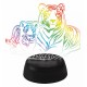 Зверь декоративный ULI-M508 RGB/3AA TIGER FAMILY/BLACK UL-00008403