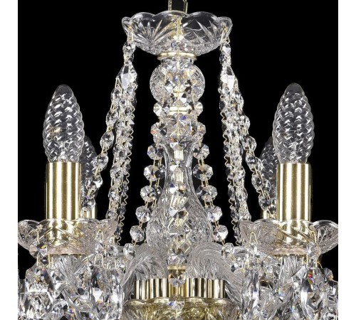Подвесная люстра Bohemia Ivele Crystal 1413/6/165/G 1413 Подвесная люстра Bohemia Ivele Crystal 1413/6/165/G 1413