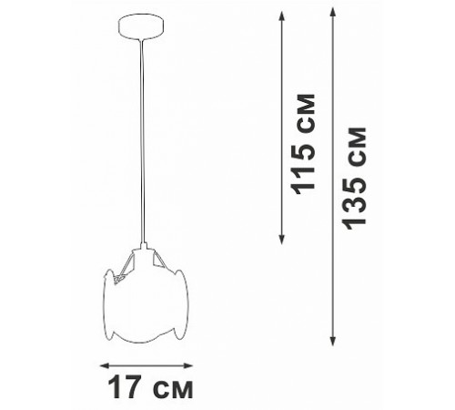 Подвесной светильник Vitaluce V5828-8/1S V5828 Подвесной светильник Vitaluce V5828-8/1S V5828