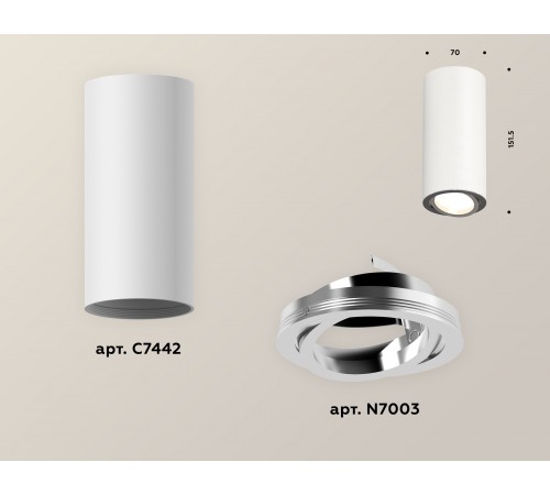 Накладной светильник Ambrella Light XS7442003 XS Накладной светильник Ambrella Light XS7442003 XS