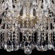 Подвесная люстра Bohemia Ivele Crystal 1413/18/400/G 1413