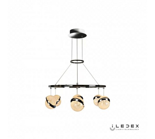 Подвесная люстра iLedex C4474-6 CR Crystal Ball Подвесная люстра iLedex C4474-6 CR Crystal Ball