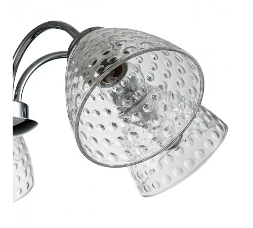 Подвесная люстра Escada 658/5PL Chrome Freesia Подвесная люстра Escada 658/5PL Chrome Freesia