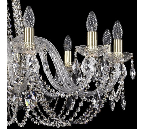 Подвесная люстра Bohemia Ivele Crystal 1402/12/360/G 1402 Подвесная люстра Bohemia Ivele Crystal 1402/12/360/G 1402