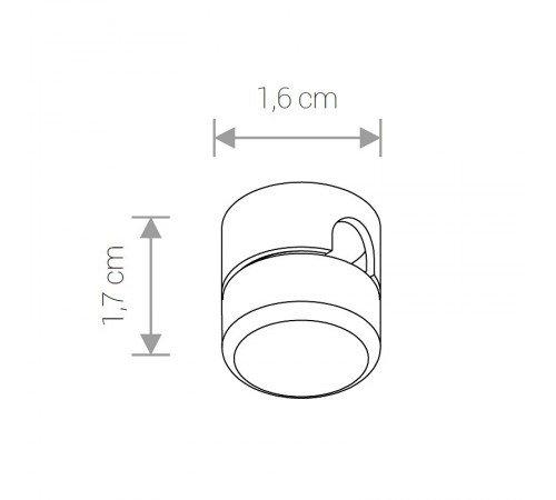 Крепление троса к потолку Nowodvorski 8405 Cameleon Mounting C BS Крепление троса к потолку Nowodvorski 8405 Cameleon Mounting C BS