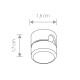 Крепление троса к потолку Nowodvorski 8405 Cameleon Mounting C BS