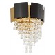 Накладной светильник LUMINA DECO LDW 7045-2 BK+GD MOLINA