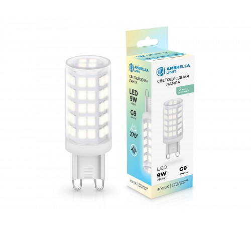 Лампа светодиодная Ambrella Light 100904 G9 Лампа светодиодная Ambrella Light 100904 G9