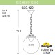 Подвесной светильник Fumagalli G30.120.000.WXF1R Globe 300