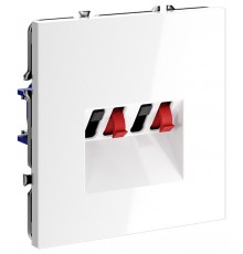 Розетка акустическая без рамки Voltum VLS060301 S70