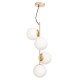 Подвесная люстра LUMINA DECO LDP 6041-4 GD Stelvio