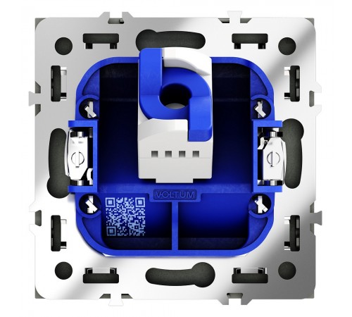 Розетка Ethernet RJ-45 без рамки Voltum VLS060108 S70 Розетка Ethernet RJ-45 без рамки Voltum VLS060108 S70