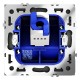 Розетка Ethernet RJ-45 без рамки Voltum VLS060108 S70