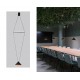Подвесной светильник Italline IT03-1430 black/orange IT03-1429